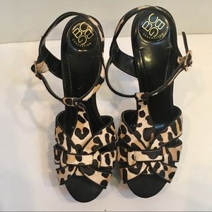 BCBG Leopard High Heels